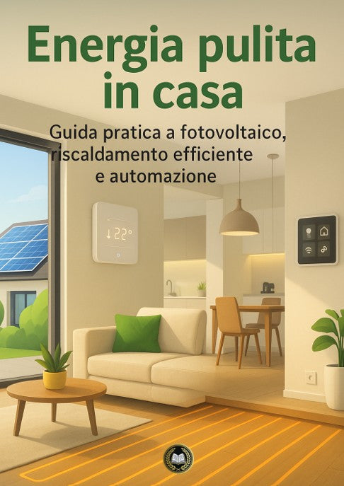 Energia pulita in casa - Guida pratica a fotovoltaico, riscaldamento efficiente e automazione
