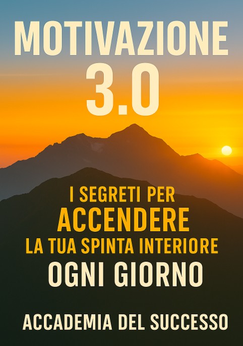MOTIVAZIONE 3.0 – I segreti per accendere la tua spinta interiore ogni giorno