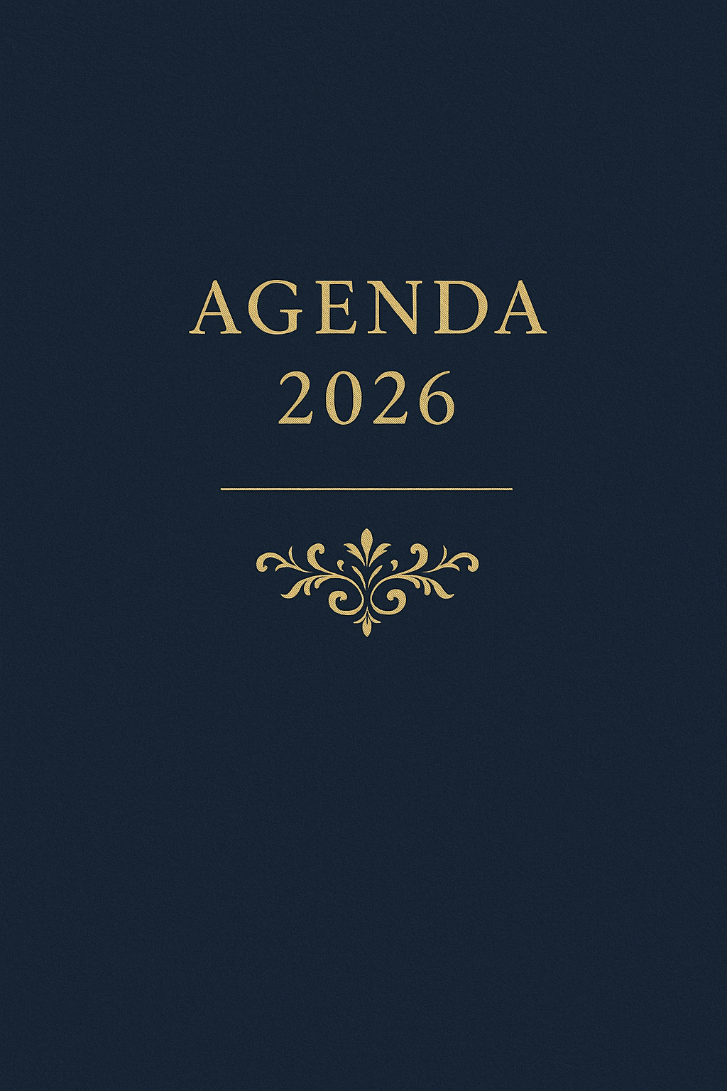 Agenda 2026 – Organizza, ispira, realizza