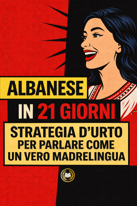 Albanese in 21 Giorni – Strategia d'urto per parlare come un vero madrelingua