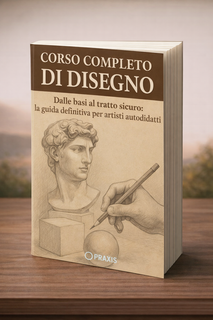 Corso Completo di Disegno – Dalle basi al tratto sicuro: la guida definitiva per artisti autodidatti