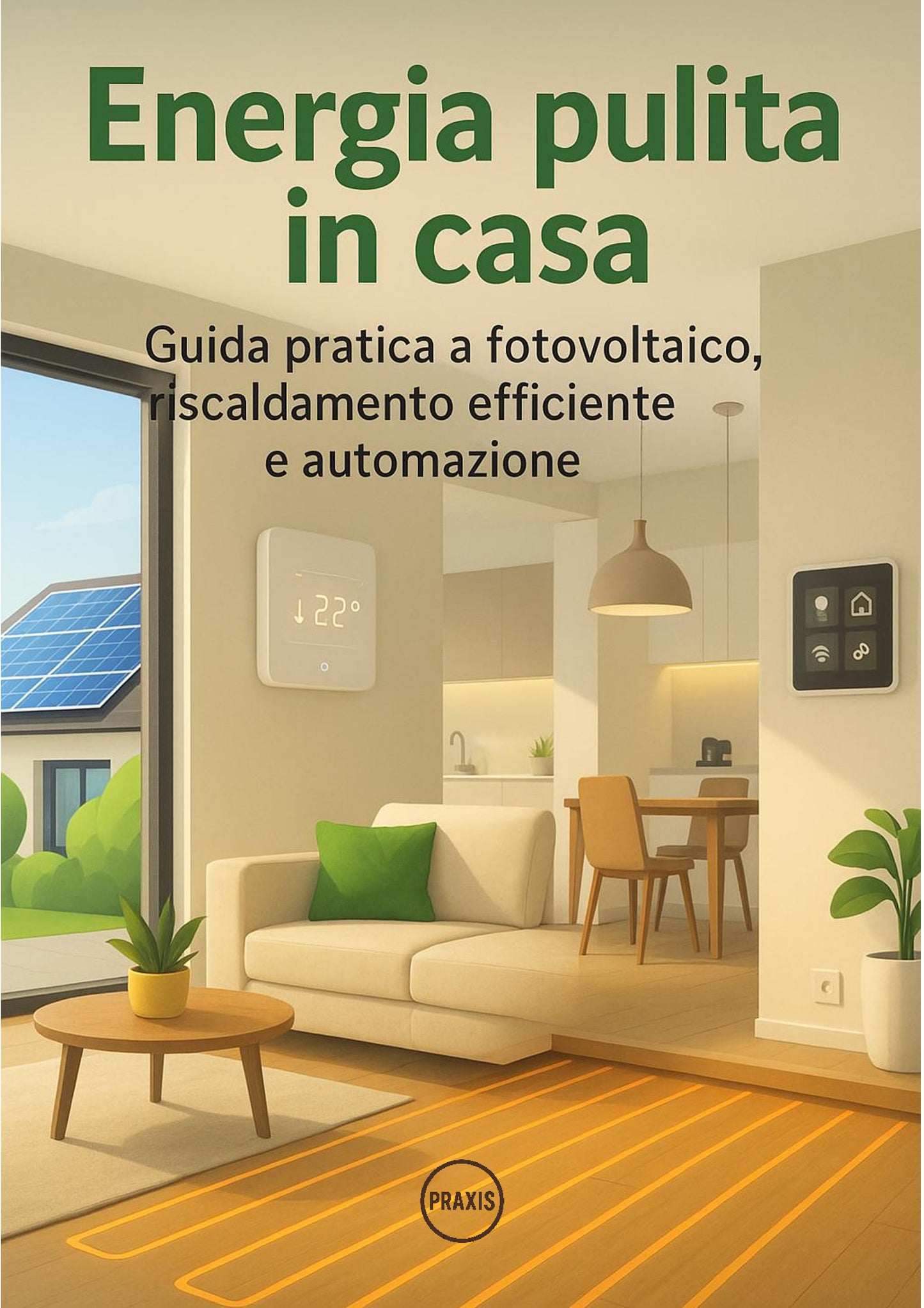 Energia pulita in casa  - Guida pratica a fotovoltaico, riscaldamento efficiente e automazione