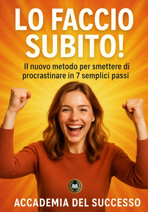 Lo faccio subito! Il nuovo metodo per smettere di procrastinare in 7 semplici passi