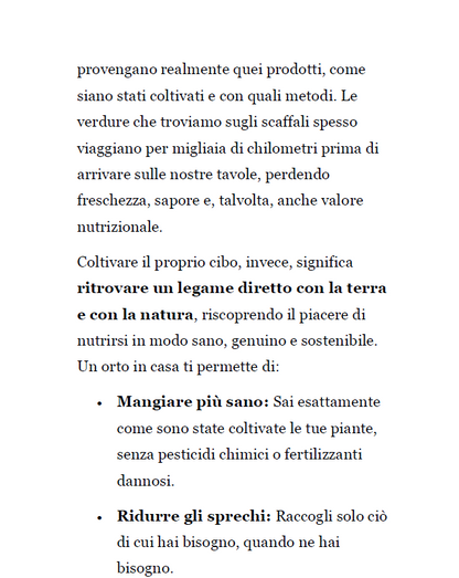 Orto in Casa – La Guida Completa per Coltivare Verdure, Erbe e Frutta a Km 0