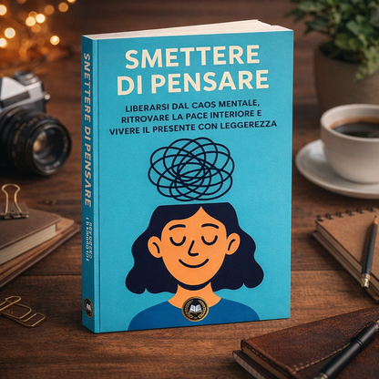 Deja de pensar: libérate del caos mental, encuentra la paz interior y vive el presente con tranquilidad.