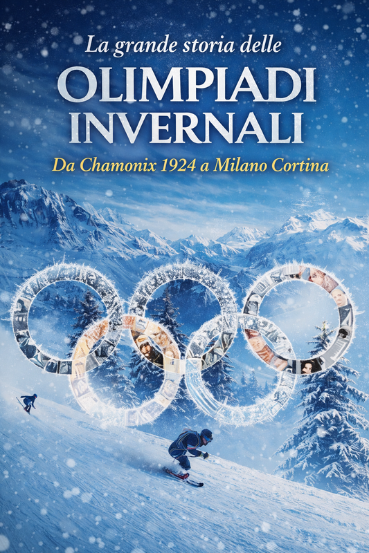 La grande storia delle Olimpiadi Invernali – Da Chamonix 1924 a Milano Cortina 2026
